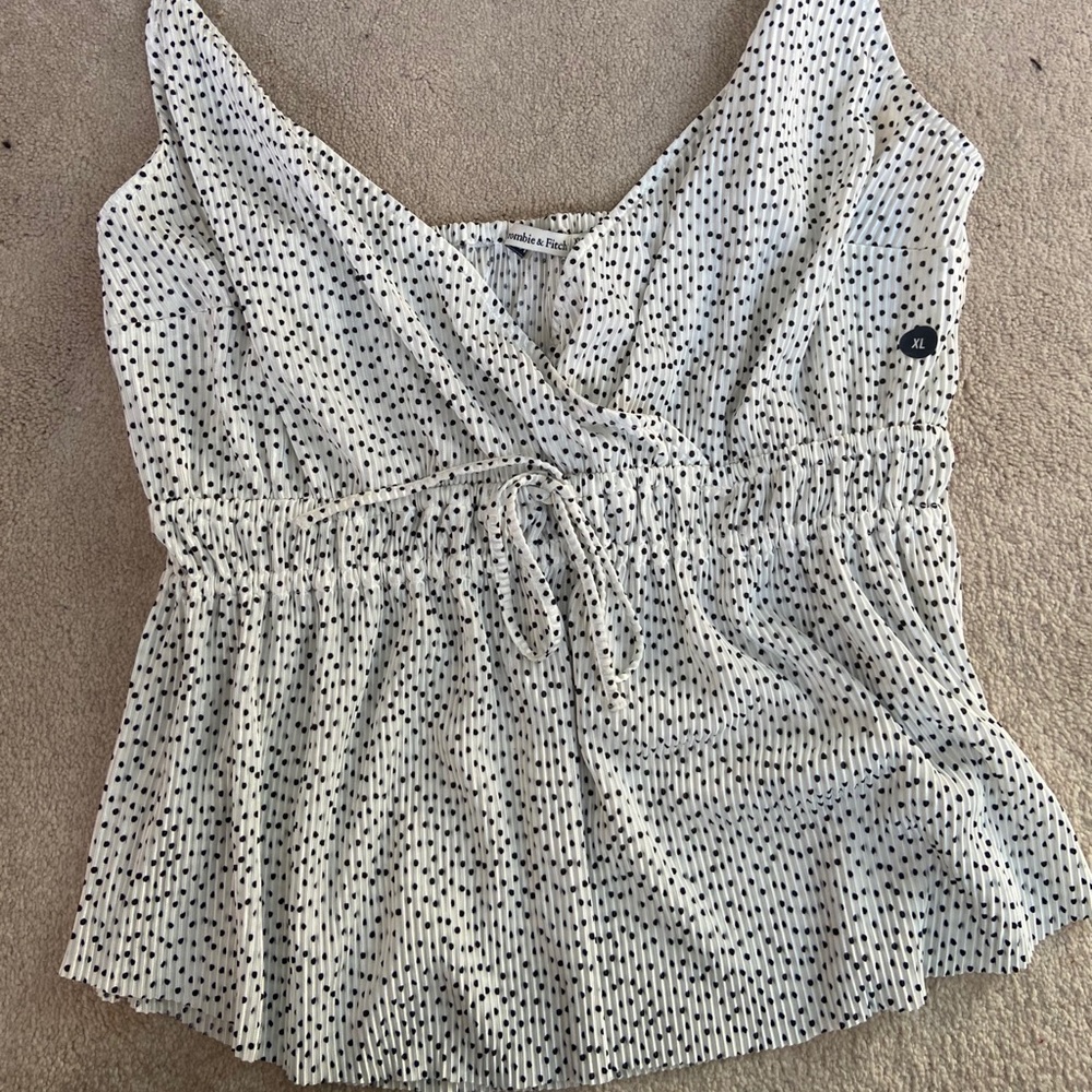 Abercrombie and Fitch Satin Tank Top